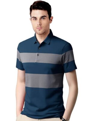 Teal Mens Regular Fit T-Shirt || Polo T Shirts for Mens