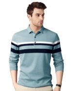 Mens Regular Fit T-Shirt || Polo T Shirts for Mens Sky Blue