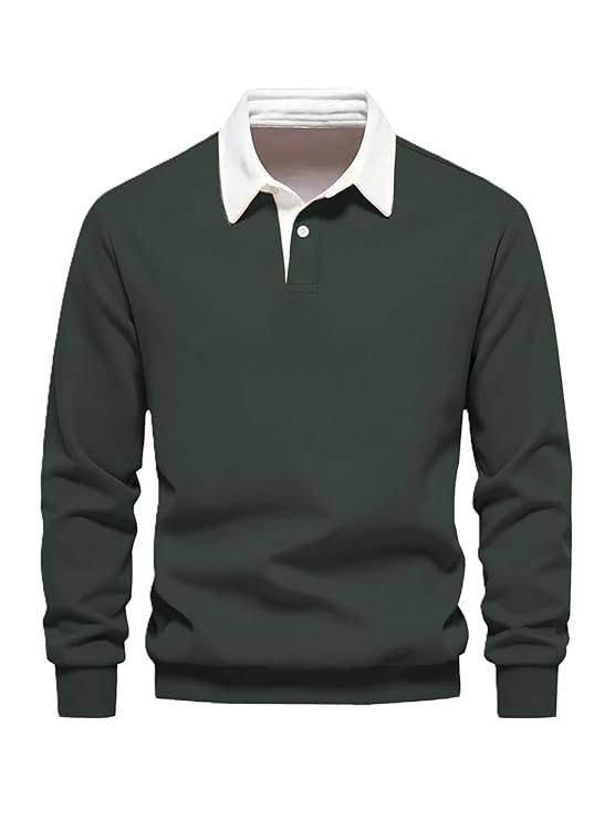 OLIVEGREEN T-Shirt for Men || Full Sleeve T Shirt
