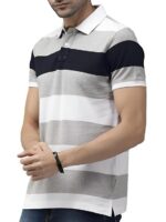 Men's Regular Fit Polo T-Shirt | Wrinkle Free grey
