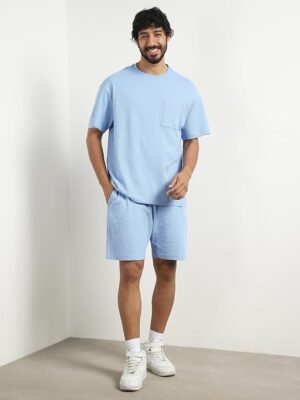 Blue Summer Mens Co-ord Sets