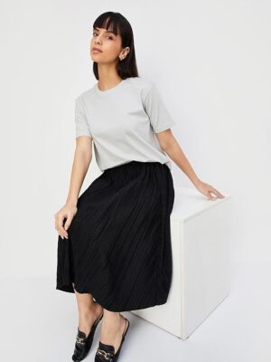 Grey Women's Regular Fit T-Shirt