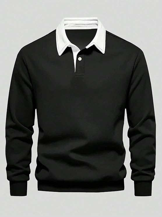 BLACK T-Shirt for Men || Full Sleeve T Shirt