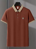 Orange Polo T Shirt for Men || Men Casual T-Shirt
