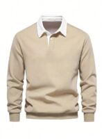 BEIGE T-Shirt for Men || Full Sleeve T Shirt