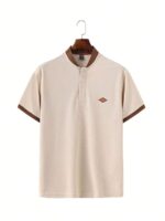 Beige T-Shirt for Men || Polo T Shirt