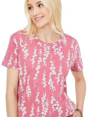 Mauve Women's Regular Fit T-Shirt