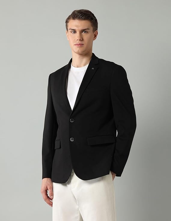 Men's Classic Casual Blazer Black