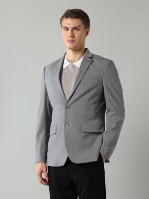 Light Grey Men's Classic Casual Blazer