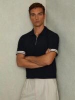 Casual Stylish Half Sleeve Man Polycotton Solid Slim Fit  BLACK